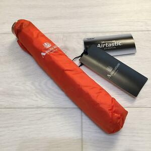 アクアスキュータム　オレンジ　超軽量80ｇ　カーボン　折りたたみ傘 