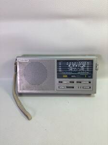 U1382○TOSHIBA 東芝 5バンドレシーバー ラジオ FM/MW/SW1-3 RP-1560F ラジオOK 訳あり ポータブルラジオ アンティーク レトロ 希少 レア