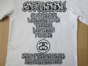 STUSSY Bulldog Skates コラボ WORLD TOUR Wes Humpston TシャツMステューシー ブルドッグ スケーツ ワールド ツアー DOGTOWN ドッグタウン