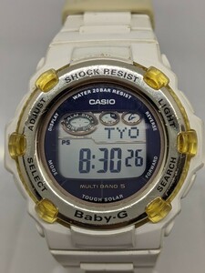 CASIO BABY-G BGR-3000J カシオ 電波ソーラー 腕時計 レディース 傷あり 中古動作品