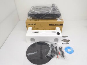 ターンテーブル　訳アリ未使用品■ジェミナイ　Gemini■TT-1200■(8)