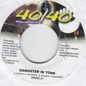 Epレコード　WARD 21 / GANGSTER IN TOWN (MASTER PIECE)