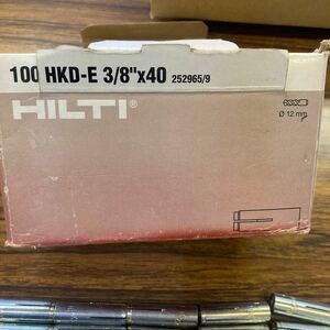 100HKD-E3/8 12mmビット70個　未使用中古品　