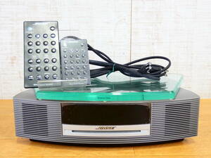 BOSE ボーズ Wave Music System CDプレイヤー AWRCCB 台座/リモコン付き オーディオ機器＠100(5)