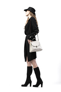 M.A+ by Maurizio Amadei | Back Zip High Heel Boot 37 ⑦