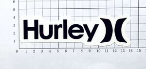 Hurley )( international 14cm Logo ステッカー ハーレー )( インターナショナル 14cm ロゴステッカー