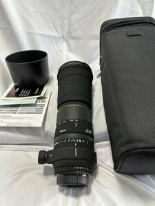 SIGMA AF-MF レンズ　APO170-500mm F5-6.3DG ニコン用