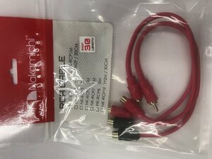 ■USA Audio■ナカミチ Nakamichi NK-RCP1M 1M2F Yアダプター:1オス-2メス, 長さ：30ｃｍ●２本入り●税込