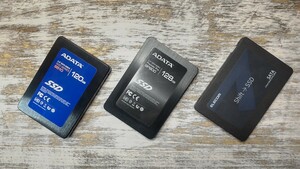 3台セットSSD データ消去済みです。　動作未確認の為ジャンク扱いで　ノークレーム　ノーリターンでお願いします。