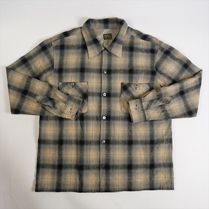 TENDERLOIN テンダーロイン 08AW T-WOOL SHT 長袖シャツ ベージュ Size 【L】 【中古品-良い】 20758746