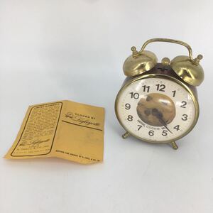 1970’s Nestie ネスレ ビンテージ ぜんまい時計 クッキーミックス　置き時計　目覚まし時計　動作未確認