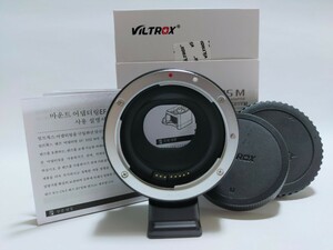 ★新品同様★ビルトロクス VILTROX EF-EOS M #80