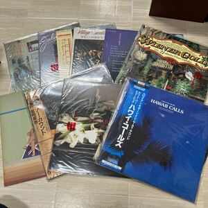 △1-5上△レコード 昭和レトロ　邦楽　井上陽水　ハワイアンミュージック　北村英治　ジャージやなぎ