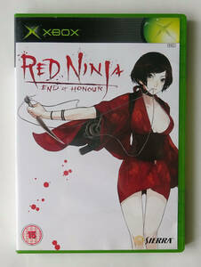 紅忍 血河の舞 RED NINJA : END OF HONOR EU版 ★ MICROSOFT XBOX 