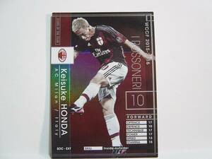 WCCF 2015-2016 SOC-EXT ケイスケ・ホンダ　本田圭佑 1986 Keisuke Honda　AC Milan 2014-2017 Extra Card