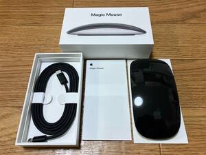 Apple Magic Mouse 3 BLACK MMMQ3J/A Multi-Touch対応 アップル マジックマウス ブラック 3 2 MacBook Pro Air mini M1 M2 M3 iPad