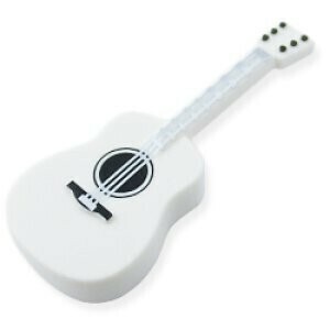 LEGO レゴ アコースティックギター ギター GUITAR 白 ホワイト WHITE ブロック パーツ 正規品 新品未使用