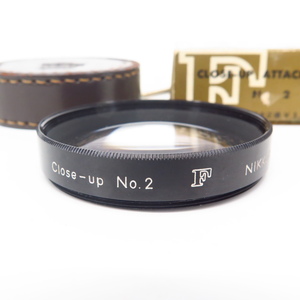 830定● 良品 Nikon F Close-up No.2 / 52mm 送料無料【検: 純正 marumi kenko ハクバ 禮璽 フィルター JAPAN 日本製 Made 保護用 】