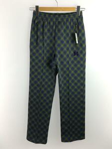 Needles◆22AW/Track Pant Poly Jq/トラックパンツ/XS/ポリエステル/NVY/総柄/LQ225