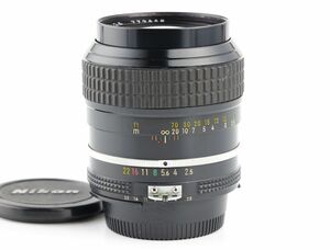 06659cmrk Nikon Ai NIKKOR 105mm F2.5 単焦点 中望遠レンズ Fマウント