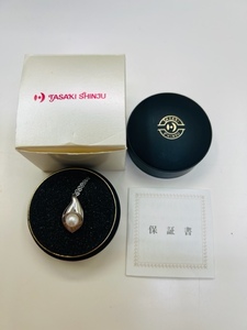 TASAKI/田崎真珠 真珠シルバー925 ネックレス S刻印あり 箱付き