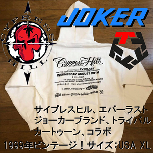 ◎1999年 KOKER ジョーカーｘサイプレスヒル コラボ 記念ライブ 激レア！#L＃バンドT #ビンテージ #デッドストック ＃LA ＃ロサンゼルス 