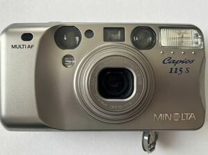 MINOLTA　ミノルタ　コンパクトカメラ　カメラ　Capios115S　フィルムカメラ　35ｍｍレンズシャッターカメラ　部品　修理部品としても