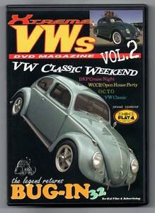 【DVD】 XTREME VWs DVD MAGAZINE VOL.2　空冷VW　空冷ビートル　VOLKSWAGEN BEETLE　TYPE-1　フォルクスワーゲン　ワーゲンバス　