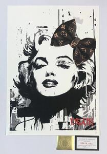 DEATH NYC アートポスター 世界限定100枚 マリリンモンロー Marilyn Monroe ポップアート バンクシー ウォーホル ヴィトン 現代アート POP