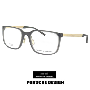 新品 日本製 ポルシェデザイン メガネ p8338-b PORSCHE DESIGN 眼鏡 ウェリントン