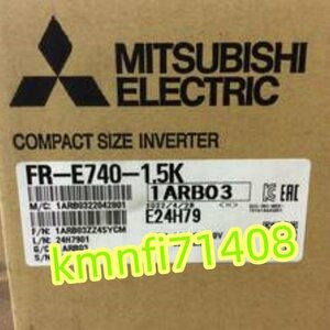 【新品★Ｔ番号適格請求】三菱電機 FR-E740-1.5K FREQROL-Dシリーズ インバータ ★６ヶ月保証