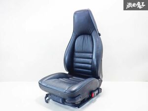 【 希少 】 Porsche ポルシェ純正 911 964 カレラ 空冷 電動 パワーシート フロントシート アシスタントシート 右側 助手席側 黒革 棚42