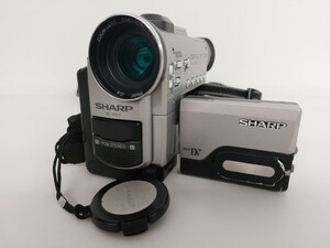 13159　SHARP シャープ 液晶デジタルビデオカメラ VL-PD7 付属品あり 現状品