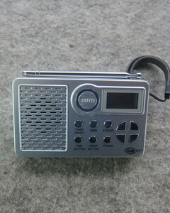 コーナン デジタルラジオ COM08-3561 ワイドFM対応 新電池付 動作確認品 12-20-6