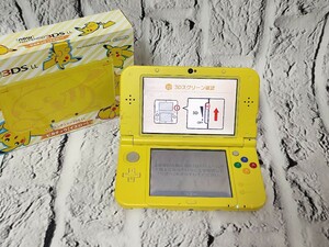 【売り切り】 Nintendo 任天堂 ニンテンドー3DSLL RED-001 ピカチュウ 3100-4