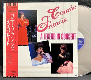 LD【Connie Francis A Legend in Concert コニー・フランシス・イン・コンサート】オールディーズ