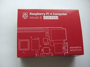 正規代理店商品 Raspberry Pi 4 Model B (4GB) made in UK Raspberrypi element14