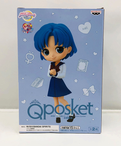 【未使用品】BANPRESTO(バンプレスト)　美少女戦士セーラームーン Eternal　フィギュア　Q posket　水野亜美　Aカラー　(管理番号:06060)