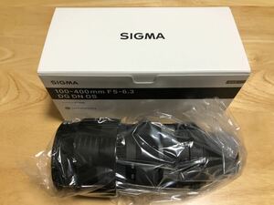 SIGMA シグマ SONY ソニー Eマウント レンズ 100-400mm F5-6.3 DG DN OS 望遠 フルサイズ Contemporaryミラーレス専用 未使用品