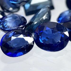 〔天然サファイアおまとめ〕a 20ct 裸石 宝石 Sapphire sapphire サファイア コランダム 藍玉 jewelry ジュエリー ③