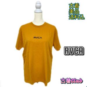 188RVCA ルーカ トップス Tシャツ カットソー AJ041-241 半袖 シンプル メンズ マスタード L