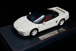 【　ホンダ ＮＳＸ タイプＲ 限定３０台 メイクアップ　ＩＤＥＡ １／１８ ハンドメイドモデル　チャンピオンシップ　ホワイト　