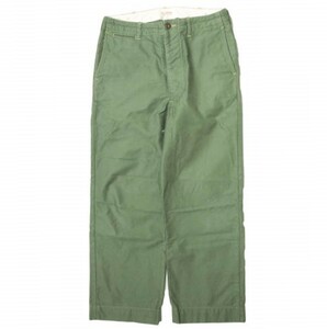 KAPTAIN SUNSHINE キャプテンサンシャイン ブランド初期 Chino Trousers チノトラウザーズ KS4SPT06 30 OLIVE パンツ ボトムス g13133