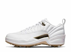 Nike Air Jordan 12 Low Golf "Metallic Gold" 25.5cm DM0106-117