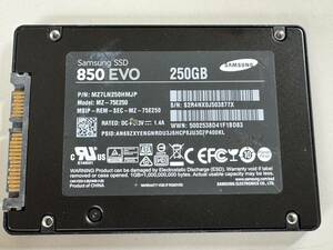 SAMSUNG【動作確認済み】SSD 250GB　3017 