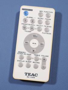 TEAC　オーディオ用リモコン RC-1187W