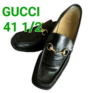 GUCCI グッチ　コインローファーColor ブラックsize41 1/2 26cm