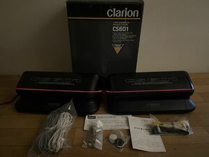 確認動画 超美品 箱付き クラリオン CS601 イルミ　イルミネーション　ロンサムカーボーイ 街道レーサー 旧車 当時物 TS-X 族車 暴走族 