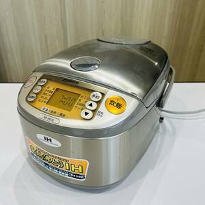 QA1941 通電確認済み 象印 IH炊飯ジャー ZOJIRUSHI 極め炊き 豪熱沸騰 炊飯器 NP-HD 10型 ５.５合炊き ステンレス キッチン家電 検K