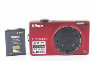 NIKON ニコン COOLPIX S6000 コンパクト デジタル カメラ コンデジ 43643-K